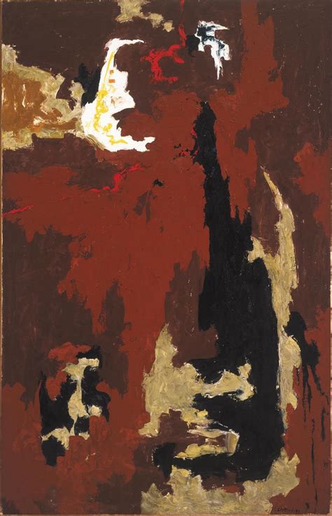 Clyfford Still Ph 199 1946 Oil On Canvas 71 X 455 Inches