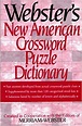 Websters New American Crossword Puzzle Dictionary (Hardcover) | Nokomis ...