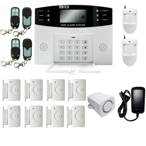Imeshbean Wireless And Wired Gsm Home Security Alarm Burglar Alarm System