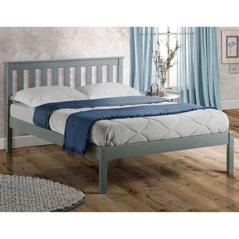 Hanley Wooden Bed Frame Bedknobs