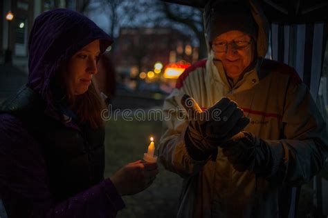 Vigil For Newtown Shooting Victims Editorial Stock Image Image Of Adam Light 30490194