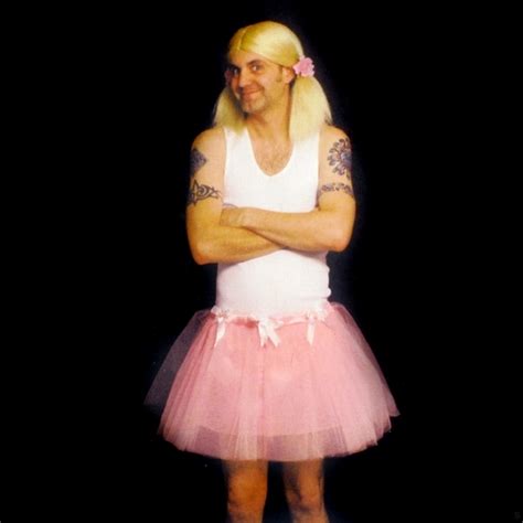 Costume Funny Man Pink Tutu Adult Pk1 Ebay