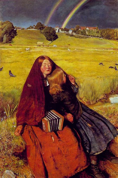 The Blind Girl 1854 56 By John Millais Artchive