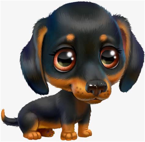 Puppies Png Cute Cartoon Dogs With Big Eyes Png Download 7163299