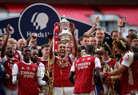 Aubameyang double guides Arsenal to FA Cup title - Rediff Sports