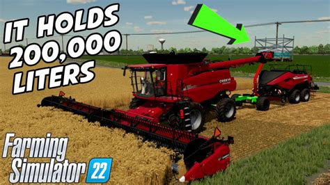 200k Liter Harvester Combo For Console Farming Simulator 22 Youtube