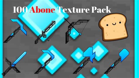 100 Abone Texture Pack 512x Pvpfps Boost Pack Craftrise Sky Wars Youtube