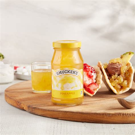 Smuckers Pineapple Topping 12 Ounces