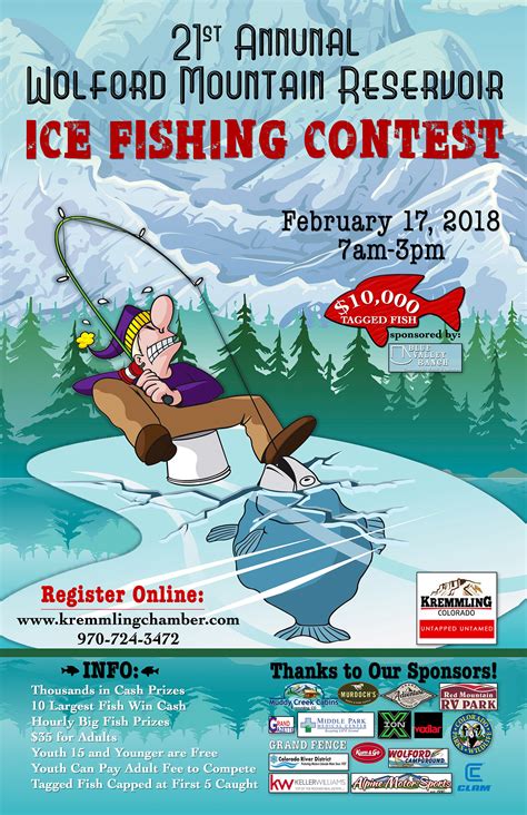 Wolford Ice Fishing Tournament 2018 17 Feb 2018