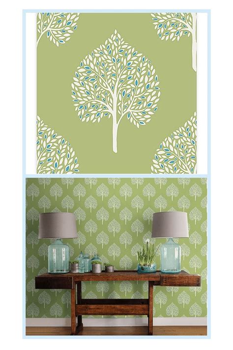 A Street Prints Grove Tree Wallpaper Bed Bath And Beyond Tree