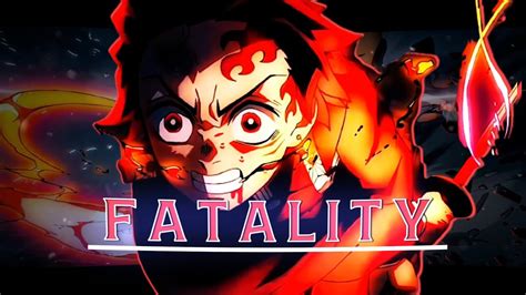 Tanjiro Vs Hantengu Kordhell Fatality Editamv Quick Youtube