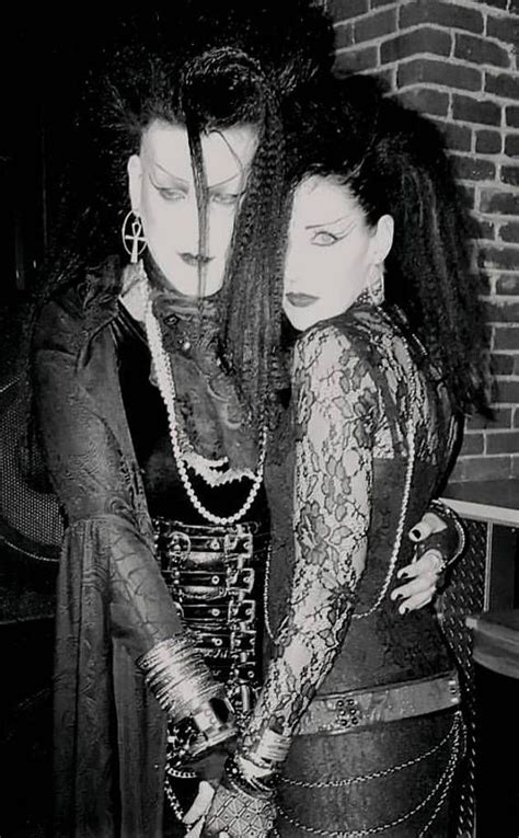 80s Trad Goth Couple Goth Subculture Goth Look Deathrock Fashion