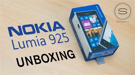 Nokia Lumia 925 Unboxing First Look Uk Youtube