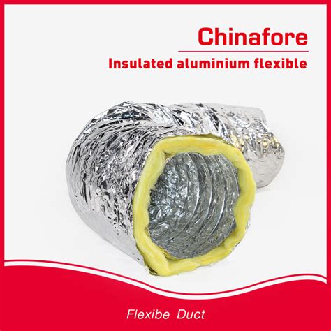 Hvac System Exhaust Duct Aluminum Insulated Flexible Air Duct China