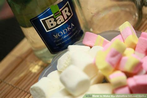 Image Titled Make Marshmallow Infused Vodka Step 1 Homemade Liqueur Recipes Liqueurs Recipes