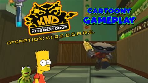 Cartoony Gameplay Codename Kids Next Door Operation Videogame