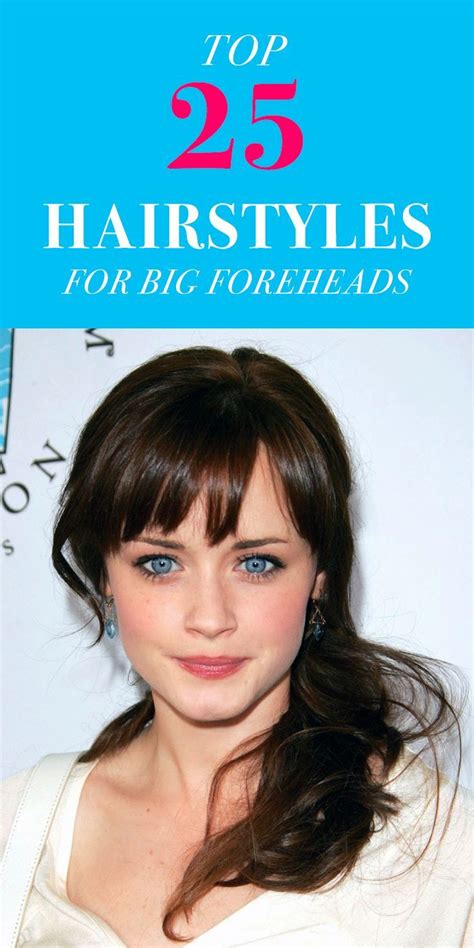 Top 25 Hairstyles For Big Foreheads Haircut For Big Forehead Hair