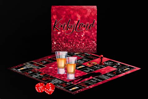 Kinkyland Adult Board Game Foreplay Game Valentines Day Etsy