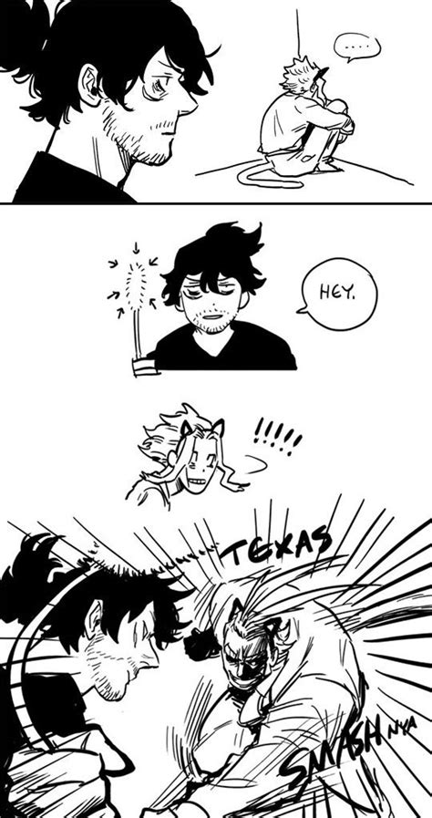 All Might And Aizawa Shota Credits To The Artist Contains Hilarity My