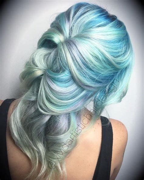 30 Icy Light Blue Hair Color Ideas For Girls Light Blue Hair Hair