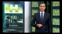 Jornal Hoje Globo ao vivo 08/06/2021 - YouTube