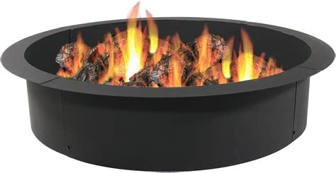 Sunnydaze Wood Burning Outdoor Fire Pit Ringliner Heavy Duty Diy