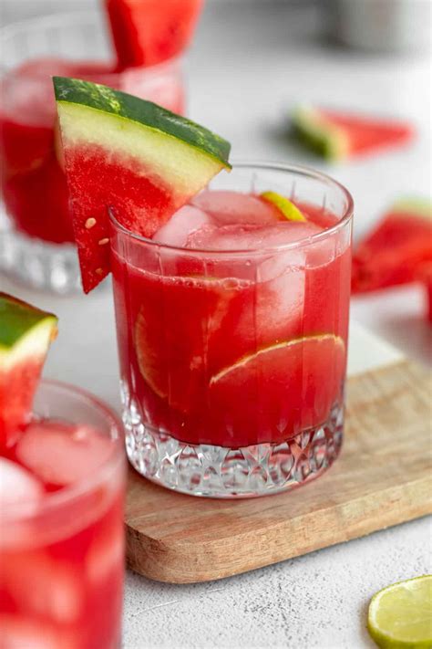 fresh watermelon vodka cocktail eat with clarity