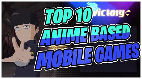 Top 10 Anime Based Games For Androidios 2020 In English 1 Youtube
