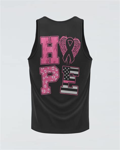 Hope Wings Women S Breast Cancer Awareness Tanks Faith Hope Love