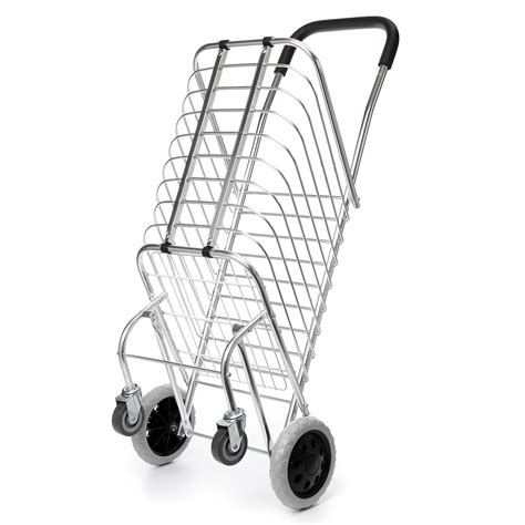 Portable Folding Shopping Basket Portable Cart Trolley