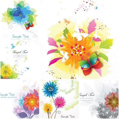 Check spelling or type a new query. Optimistic flowers modern vector card | Free download