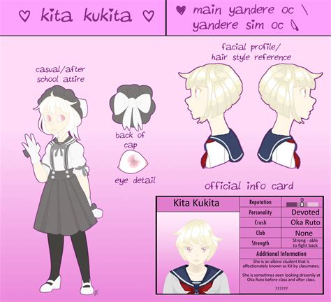 yandere oc yandere sim oc kita kukita by invaderika on deviantart