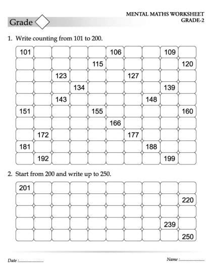 Write Counting From 101 To 200 Download Free Write Counting From 101