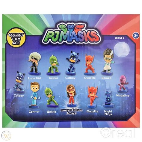 New 10 Packs Pj Masks Series 2 Blind Bags Surprise Mystery Figure