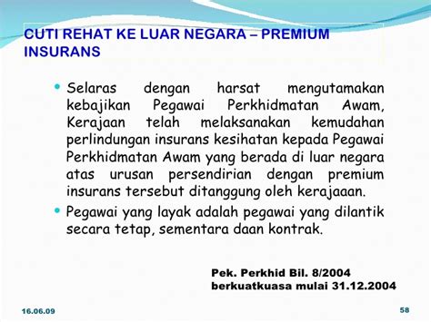 Namun tahukah anda, penjawat awam juga diberikan keistimewaan menerima tajaan insurans perjalanan ke luar negara sekali dalam masa. Contoh Surat Permohonan Keluar Negara Atas Urusan Persendirian