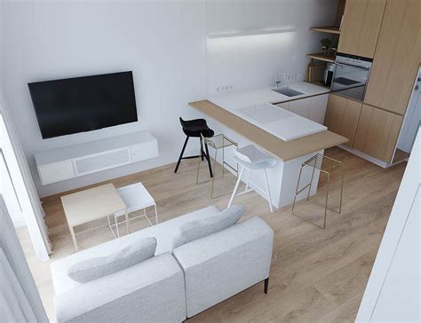 Brilliant 20 Gorgeous Minimalist Studio Apartment Decoration Ideas