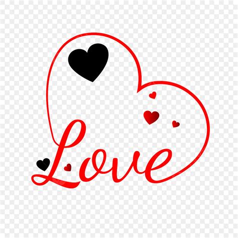 Love Shape Clipart Png Images Heart Shape With Love Text Love