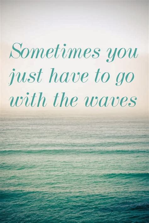 The sound of waves crashing on the shore is one of the most relaxing sounds on earth. Cute Beach Quotes Ocean. QuotesGram