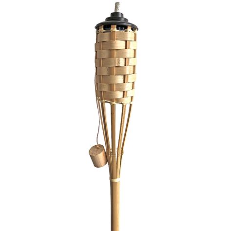 Mainstays 57 Inch Bamboo Lawn And Garden Tiki Torch