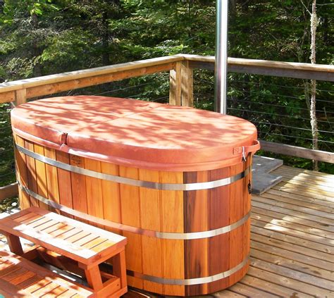 Indoor And Outdoor Diy Sauna Kits Cedar Hot Tub Hot Tub Diy Hot Tub