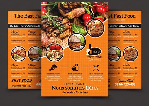 Inspirational designs, illustrations, and graphic elements from the world's best designers. Simple Food Menu ~ Flyer Templates ~ Creative Market