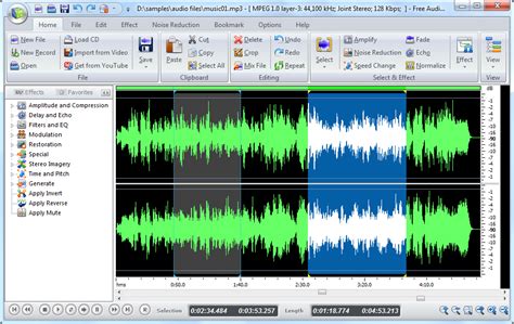 Powerful Sound Editing Program To Edit Audio Files All