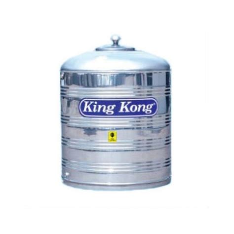 Sediments accumulated at the base of the tank can be drained out easily. King Kong HS 150 S/Steel Water Tank Vertical Flat Bottom W ...