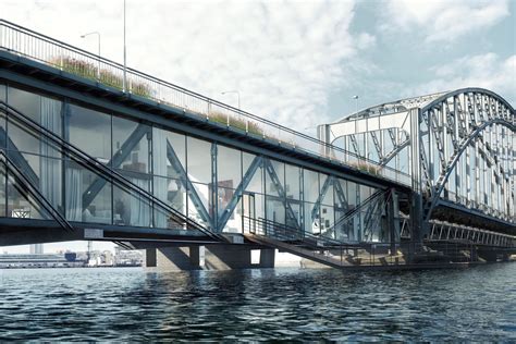 Swedish Architect Proposes Apartments To Save Historic Bridge