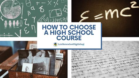 How To Choose High School Classes