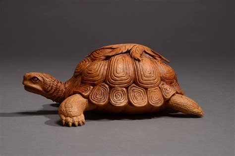 Bespoke Wood Carving In Wood Carving Art Turtle Sculpture Wood