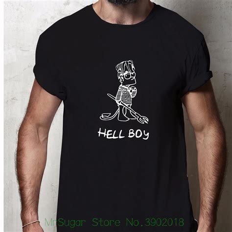 New Lil Peep Hell Boy Concert Custom Tee T Shirt T Shits Printing Short