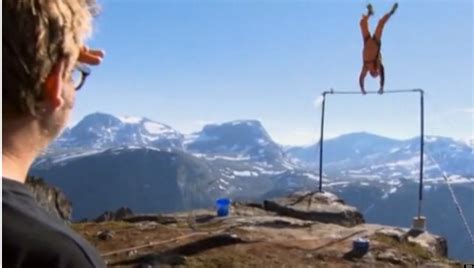 Base Jumper Richard Henriksen Somersault Stunt Fail In Norway Video