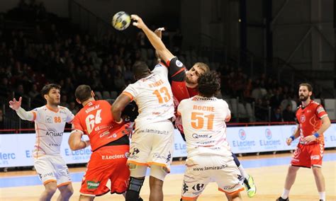 Handball Match à Enjeu Pour Caen Et Billère Sport à Caen