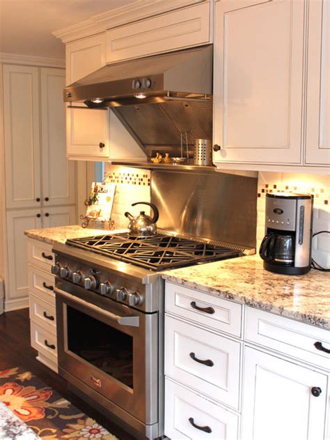 , how to do an antique white finish on kitchen cabinets. White Glazed Cabinets | Houzz